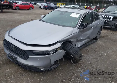 2023 Honda Accord Hybrid Touring из США, поврежденный, VIN 1HGCY2F82PA056509